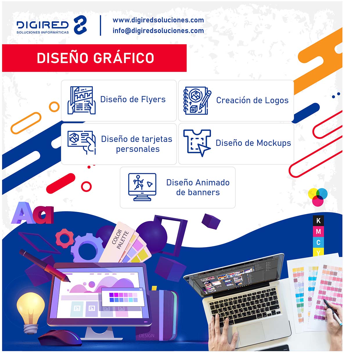 Diseño gráfico para tu negocio o marca personal en Chiclayo, Lambayeque, Ferreñafe